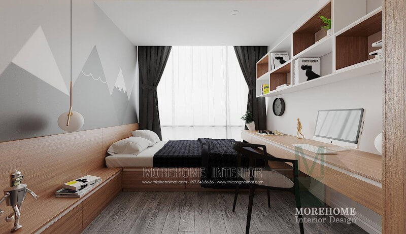 Giường ngủ gỗ công nghiệp Giường ngủ gỗ công nghiệp