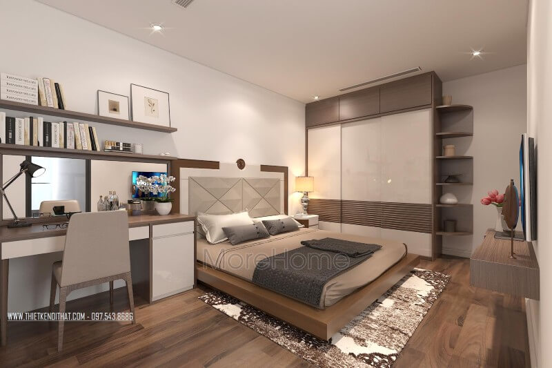 Giường ngủ gỗ công nghiệp Giường ngủ gỗ công nghiệp