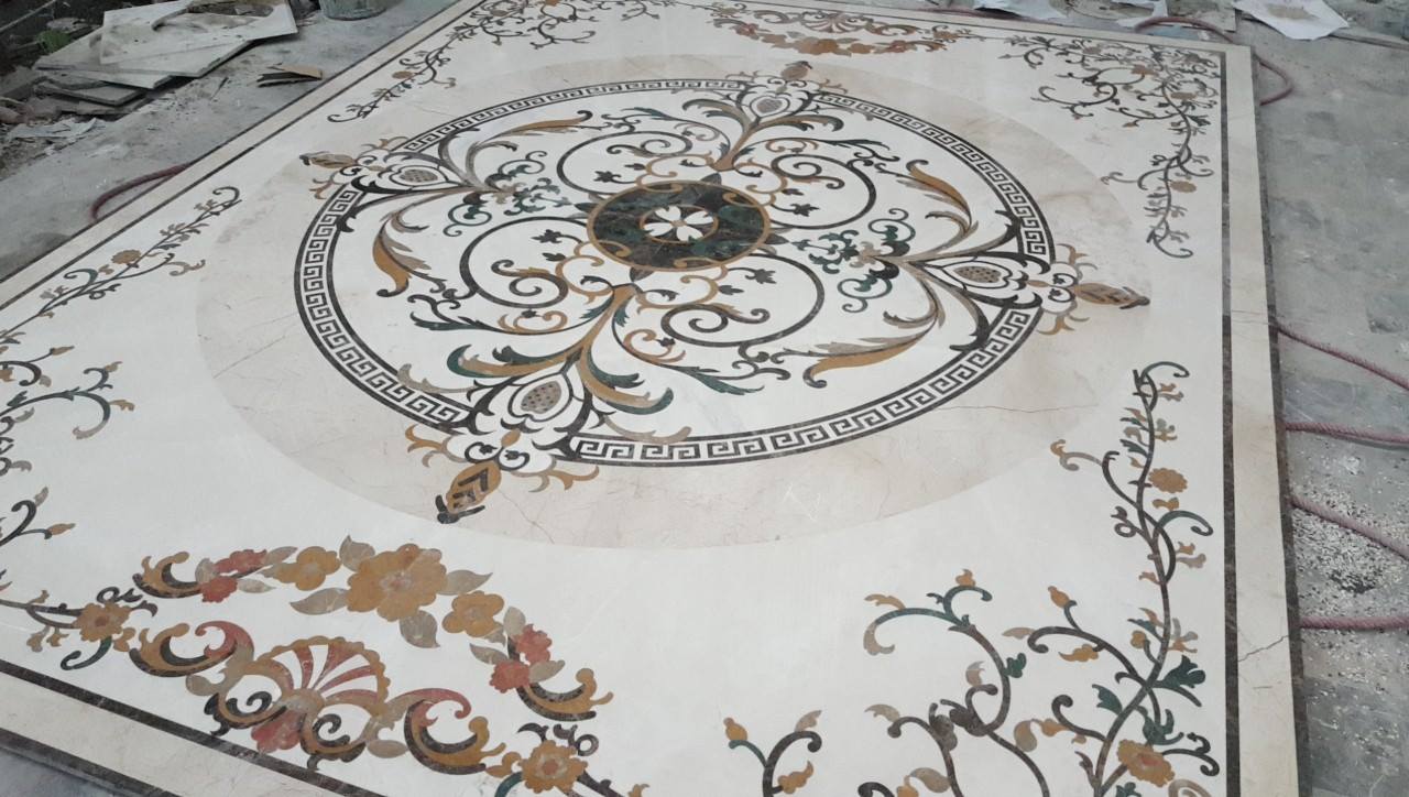  Đá ghép hoa văn – chính là nghệ thuật vẽ tranh cho đá