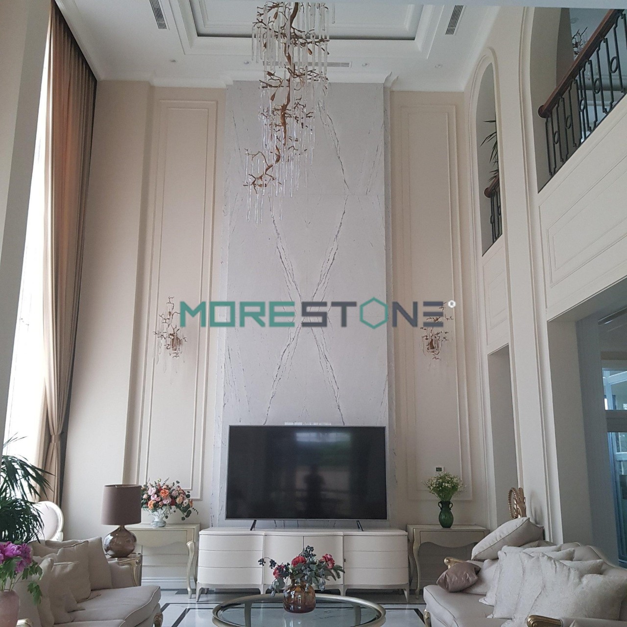 10 mẫu đá vách tivi đẹp và sang trọng