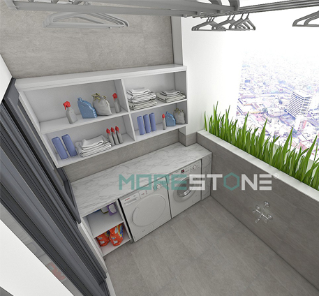 Đá ốp phòng giặt giũ